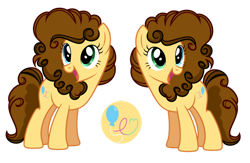 Size: 1280x836 | Tagged: safe, artist:starstrucksentry, derpibooru import, oc, oc:cocoa pie, earth pony, pony, female, mare, offspring, parent:cheese sandwich, parent:pinkie pie, parents:cheesepie, simple background, solo, transparent background