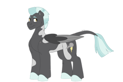 Size: 1280x854 | Tagged: safe, alternate version, artist:itstechtock, derpibooru import, thunderlane, pony, simple background, solo, transparent background