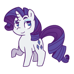 Size: 500x500 | Tagged: safe, artist:breadcipher, derpibooru import, rarity, pony, unicorn, female, mare, simple background, solo, transparent background