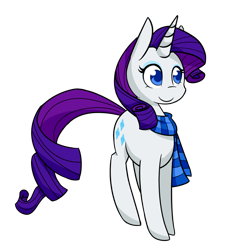 Size: 1000x1000 | Tagged: safe, artist:breadcipher, derpibooru import, rarity, pony, unicorn, clothes, female, mare, no pupils, scarf, simple background, solo, transparent background