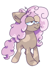 Size: 1280x1707 | Tagged: safe, artist:phishinaroundthesun, derpibooru import, oc, oc only, oc:cotton swirl, earth pony, cartoony, foal, nonbinary, simple background, solo, transparent background