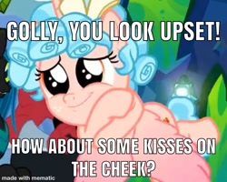 Size: 1200x958 | Tagged: safe, derpibooru import, edit, edited screencap, screencap, cozy glow, alicorn, the ending of the end, alicornified, caption, cozybetes, cozycorn, cute, female, image macro, meme, race swap, text