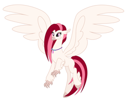 Size: 3615x2956 | Tagged: safe, artist:rioshi, artist:starshade, derpibooru import, oc, oc only, oc:velvet skies, hippogriff, adoraskies, cute, female, simple background, solo, white background