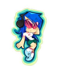 Size: 1000x1300 | Tagged: safe, artist:wedjat_art, derpibooru import, dj pon-3, vinyl scratch, human, equestria girls, humanized, simple background, solo, sunglasses, transparent background, vector