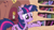 Size: 1280x720 | Tagged: safe, derpibooru import, screencap, twilight sparkle, unicorn twilight, unicorn, it's about time, dirty, golden oaks library, messy mane, messy tail, mud, solo