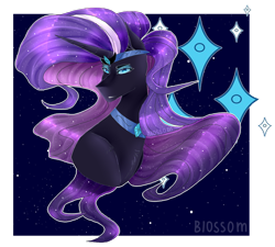 Size: 1280x1151 | Tagged: safe, artist:shinningblossom12, derpibooru import, nightmare rarity, pony, unicorn, bust, female, mare, peytral, simple background, solo, transparent background