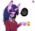 Size: 1280x1116 | Tagged: safe, artist:awr-hey, derpibooru import, twilight sparkle, unicorn twilight, anthro, unicorn, bag, clothes, coffee, coffee mug, digital art, female, glasses, horn, looking at you, mug, programmer humor, programming, simple background, solo, speech bubble, text, white background