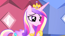 Size: 1920x1080 | Tagged: safe, derpibooru import, screencap, princess cadance, alicorn, pony, three's a crowd, solo, train