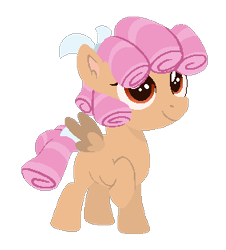 Size: 282x312 | Tagged: safe, artist:echabi, derpibooru import, oc, oc only, oc:grape wine, pegasus, pony, female, filly, simple background, solo, transparent background