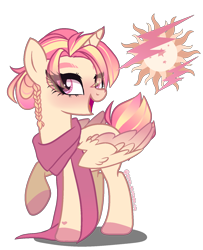 Size: 1300x1600 | Tagged: safe, artist:gihhbloonde, derpibooru import, oc, oc only, alicorn, pony, base used, female, magical lesbian spawn, mare, offspring, parent:lightning dust, parent:oc:crystal sunshine, parents:canon x oc, simple background, solo, transparent background