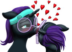 Size: 2713x1952 | Tagged: safe, artist:vasillium, derpibooru import, oc, oc only, oc:nox (rule 63), oc:nyx, alicorn, pony, accessories, adorable face, adorkable, alicorn oc, bedroom eyes, blushing, brother, brother and sister, colt, cute, diabetes, dork, eyelashes, eyes open, family, female, filly, floating heart, glasses, headband, heart, heartwarming, horn, in love, incest, kissing, looking, love, male, nostrils, nyxabetes, prince, princess, r63 paradox, r63 shipping, romance, romantic, royalty, rule 63, rule63betes, self paradox, self ponidox, selfcest, shipping, sibling bonding, sibling love, siblings, simple background, sister, sweet, transparent background, twincest, twins, wall of tags, wincest, wings