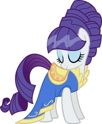 Size: 3843x4695 | Tagged: safe, artist:moonseeker, derpibooru import, rarity, pony, unicorn, boast busters, clothes, dress, high res, simple background, transparent background, vector