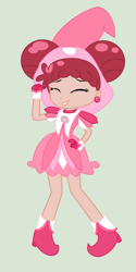 Size: 1820x3648 | Tagged: safe, artist:toybonnie54320, artist:yaya54320, derpibooru import, human, equestria girls, base used, boots, clothes, crossover, doremi harukaze, dorie goodwyn, ear piercing, earring, equestria girls style, equestria girls-ified, gloves, hat, jewelry, magical doremi, ojamajo doremi, piercing, shoes, witch, witch apprentice, witch costume, witch hat, witchling