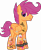 Size: 3500x4308 | Tagged: safe, artist:n0kkun, derpibooru import, scootaloo, pegasus, pony, absurd resolution, alternate hairstyle, alternate universe, commission, ear piercing, earring, eyebrow piercing, facial hair, headcanon, jewelry, lip piercing, male, older, older scootaloo, piercing, scar, simple background, solo, spiked wristband, stallion, stubble, tattoo, trans boy, trans stallion, transgender, transparent background, wing piercing, wristband