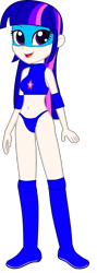 Size: 892x2500 | Tagged: safe, artist:marcusvanngriffin, artist:mlp-lolada, derpibooru import, twilight sparkle, equestria girls, belly button, boots, clothes, female, human coloration, magic gaia, mask, midriff, open mouth, shoes, shorts, simple background, solo, sports bra, sports shorts, transparent background, wrestler