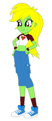 Size: 254x582 | Tagged: safe, artist:optimusv42, oc, oc only, oc:jungle heart, gorilla, equestria girls, bare midriff, belly button, capri pants, clothes, converse, feminism, jungle girl, shirt, shoes, simple background, solo, t-shirt, tarzan, tmboy, transparent background