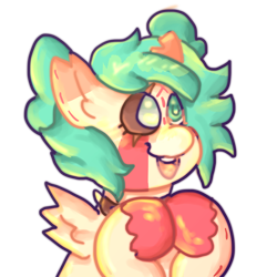 Size: 2000x2000 | Tagged: safe, artist:rigbythememe, derpibooru exclusive, oc, oc only, oc:gumi (rigbythememe), pegasus, pony, digital painting, experimental style, female, painting, simple background, solo, transparent background