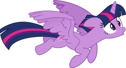 Size: 5533x3000 | Tagged: safe, artist:sollace, derpibooru exclusive, twilight sparkle, twilight sparkle (alicorn), alicorn, princess twilight sparkle (episode), .svg available, flying, simple background, solo, transparent background, vector