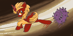 Size: 1280x640 | Tagged: safe, artist:kovoranu, kirin, pony, china, coronavirus, covid-19, ponified, solo