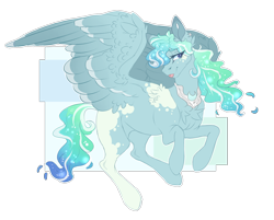 Size: 2696x2169 | Tagged: safe, artist:holoriot, oc, oc:silver eclipse, pegasus, pony, female, magical lesbian spawn, mare, offspring, parent:princess luna, parent:vapor trail, simple background, solo, transparent background