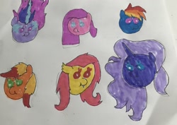 Size: 1280x907 | Tagged: safe, artist:whistle blossom, evil pie hater dash, mean applejack, mean fluttershy, mean pinkie pie, mean rainbow dash, mean rarity, mean twilight sparkle, midnight sparkle, nightmare rarity, twilight sparkle, twilight sparkle (alicorn), alicorn, bat pony, earth pony, pegasus, pony, unicorn, fanfic:the end of the end, adorapiehater, baby, baby pony, babynight sparkle, clone, cute, cuteamena, eviljack, female, filly, flutterbat, foal, mean babity, mean baby dash, mean baby pie, mean babyjack, mean babylight sparkle, mean babyshy, mean dashabetes, mean diapinkes, mean jackabetes, mean raribetes, mean shyabetes, mean six, mean twiabetes, midnightabetes, nightmare raribetes, pinkamena diane pie, race swap, shyabates, simple background, traditional art, wall of tags, white background, younger