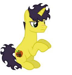 Size: 6240x6524 | Tagged: safe, artist:aborrozakale, oc, oc:applepup, pony, unicorn, absurd resolution, male, simple background, solo, stallion, transparent background, vector