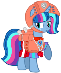 Size: 885x1052 | Tagged: safe, artist:徐詩珮, oc, oc:nova sparkle, series:sprglitemplight diary, series:sprglitemplight life jacket days, series:springshadowdrops diary, series:springshadowdrops life jacket days, alternate universe, base used, bubbleverse, clothes, female, lifeguard, magical lesbian spawn, magical threesome spawn, multiple parents, next generation, offspring, parent:glitter drops, parent:spring rain, parent:tempest shadow, parent:twilight sparkle, parents:glittershadow, parents:sprglitemplight, parents:springdrops, parents:springshadow, parents:springshadowdrops, paw patrol, simple background, transparent background