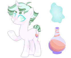 Size: 2786x2280 | Tagged: safe, artist:youkastray, oc, oc only, oc:larimar, pony, unicorn, magical lesbian spawn, male, offspring, parent:marble pie, parent:trixie, simple background, solo, stallion, transparent background