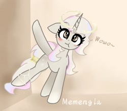 Size: 2152x1881 | Tagged: safe, artist:memengla, oc, oc only, pony, unicorn, :t, cute