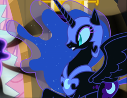 Size: 1220x938 | Tagged: safe, screencap, nightmare moon, do princesses dream of magic sheep, cropped, shocked, solo