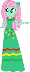 Size: 232x547 | Tagged: safe, artist:selenaede, artist:user15432, minty, human, equestria girls, g3, g4, base used, cinco de mayo, clothes, dress, equestria girls style, equestria girls-ified, flower, flower in hair, g3 to equestria girls, g3 to g4, generation leap, green dress