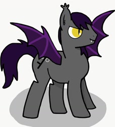 Size: 1318x1447 | Tagged: safe, artist:lostbrony, oc, oc:specter, bat pony, male, stallion