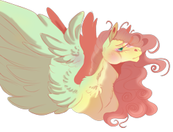 Size: 1953x1503 | Tagged: safe, artist:orphicdove, derpibooru import, fluttershy, pegasus, pony, simple background, solo, transparent background