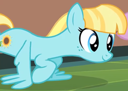 Size: 1936x1389 | Tagged: safe, derpibooru import, screencap, helia, pegasus, pony, equestria games (episode), background pony, cropped, female, solo, wing-ups