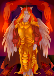 Size: 2480x3507 | Tagged: safe, derpibooru import, oc, oc:king phoenix, alicorn, anthro, anthro oc, meme