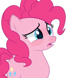 Size: 1280x1494 | Tagged: artist needed, safe, artist:bublebee123, derpibooru import, part of a set, pinkie pie, earth pony, pony, base used, disturbed, female, heart eyes, mare, open mouth, simple background, solo, transparent background, wingding eyes