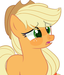 Size: 1280x1494 | Tagged: artist needed, safe, artist:bublebee123, derpibooru import, part of a set, applejack, earth pony, pony, applejack's hat, base used, confused, cowboy hat, disturbed, female, freckles, hat, heart eyes, mare, missing cutie mark, open mouth, simple background, solo, transparent background, wingding eyes