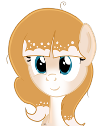 Size: 1600x1947 | Tagged: safe, artist:applerougi, oc, oc only, oc:sweet pancakes, earth pony, pony, bust, female, mare, portrait, simple background, solo, transparent background