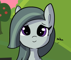 Size: 932x789 | Tagged: safe, artist:tjpones, edit, marble pie, earth pony, pony, cute, female, looking at you, marblebetes, mare, mhm