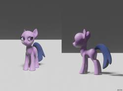 Size: 1463x1080 | Tagged: safe, artist:maksymvaulin, derpibooru import, pony, 3d, unfinished art