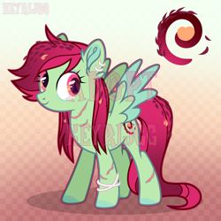 Size: 2000x2000 | Tagged: safe, artist:keyrijgg, oc, pegasus, pony, adoptable, art, auction, reference, simple background, watermark