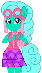 Size: 628x1080 | Tagged: safe, artist:徐詩珮, glitter drops, series:sprglitemplight diary, series:sprglitemplight life jacket days, series:springshadowdrops diary, series:springshadowdrops life jacket days, equestria girls, alternate universe, base used, clothes, cute, equestria girls-ified, paw patrol, ponied up, simple background, skye (paw patrol), transparent background