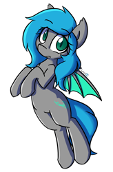 Size: 1066x1628 | Tagged: safe, artist:spheedc, derpibooru import, oc, oc only, oc:sapphire sleet, bat pony, semi-anthro, bat pony oc, bat wings, digital art, female, mare, simple background, solo, transparent background, wings