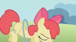 Size: 2048x1142 | Tagged: safe, derpibooru import, screencap, apple bloom, the cutie pox, animation error