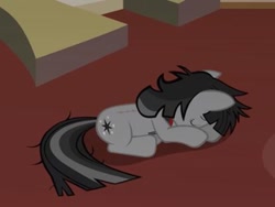 Size: 415x312 | Tagged: safe, derpibooru import, screencap, twilight sparkle, unicorn twilight, unicorn, alternate universe, crying, fan animation, grey hair, sad, spoiler, the folly of celestia