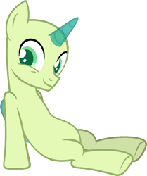 Size: 843x1009 | Tagged: safe, artist:pegasski, derpibooru import, oc, alicorn, pony, school daze, alicorn oc, bald, base, horn, male, open mouth, simple background, sitting, smiling, solo, stallion, transparent background, wings