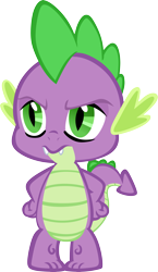 Size: 3453x5953 | Tagged: safe, artist:memnoch, spike, dragon, hands on hip, male, simple background, solo, transparent background, vector