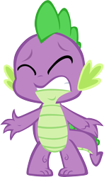 Size: 3529x6001 | Tagged: safe, artist:memnoch, spike, dragon, eyes closed, male, simple background, solo, transparent background, vector