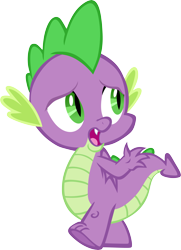 Size: 4293x5932 | Tagged: safe, artist:memnoch, spike, dragon, male, simple background, solo, transparent background, vector, winged spike