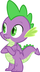 Size: 3342x5916 | Tagged: safe, artist:memnoch, spike, dragon, crossed arms, male, simple background, solo, transparent background, vector, winged spike